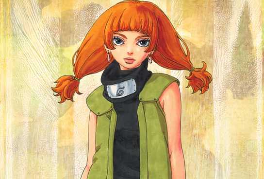 Moegi wears the Konoha headband in Boruto: Two Blue Vortex