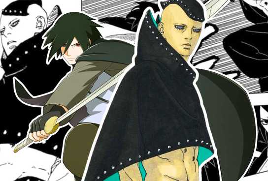 Custom Image of Sasuke and Jura from Boruto Two Blue Vortex